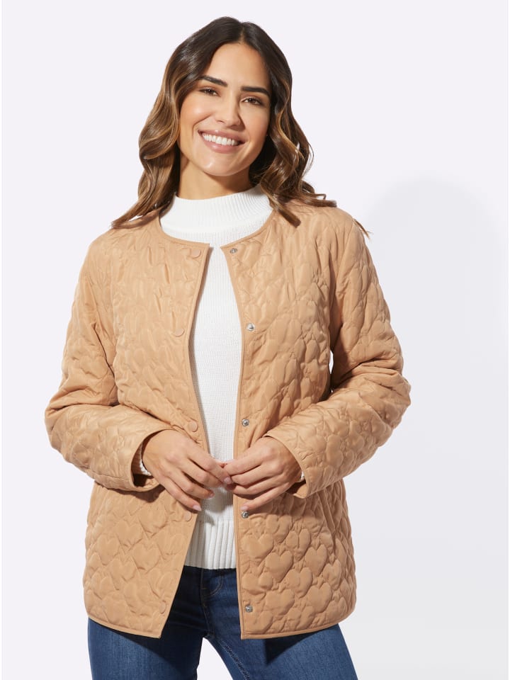 Steppjacke in camel