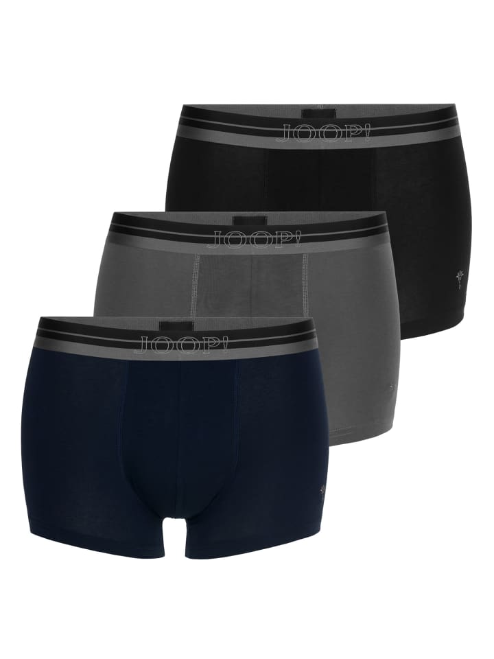 3er Pack Cotton-Stretch Boxer in Mehrfarbig
