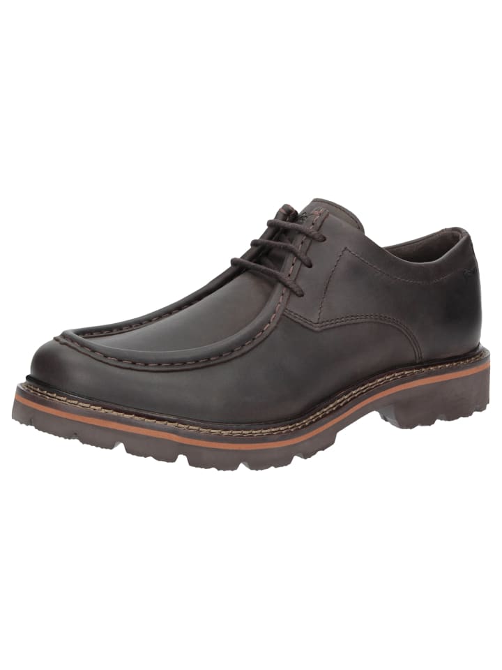 Schnürschuh Adalrik-714-H in dunkelbraun