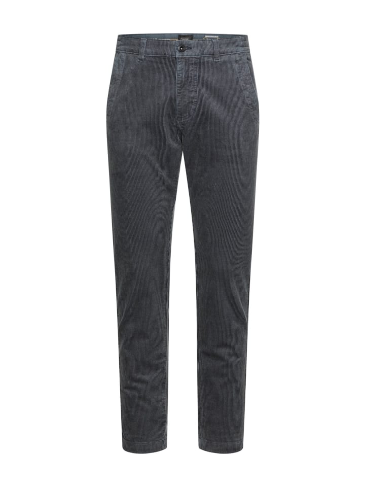 Cord Chino Regular Fit in Tintenblau