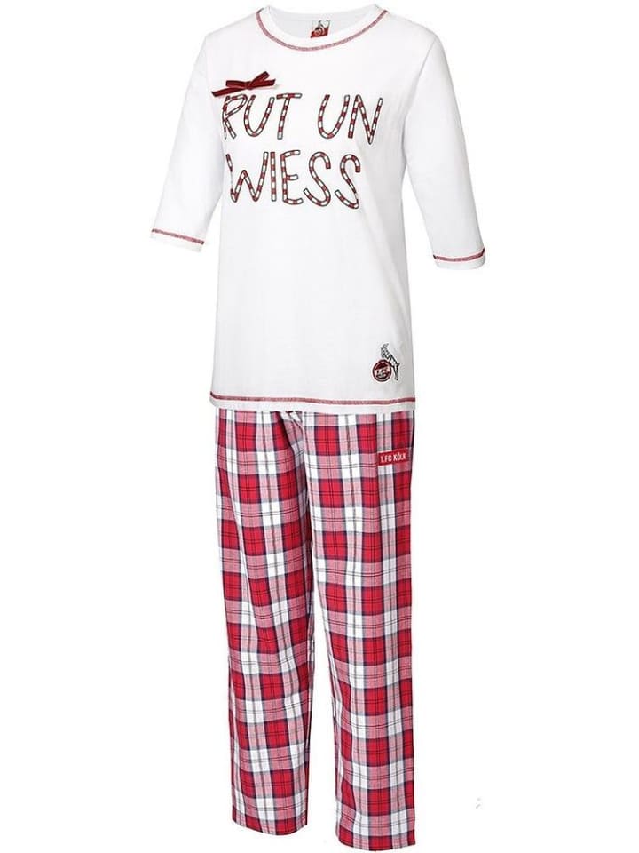 Schlafanzug "Pyjama Dornröschenweg" in Weiß
