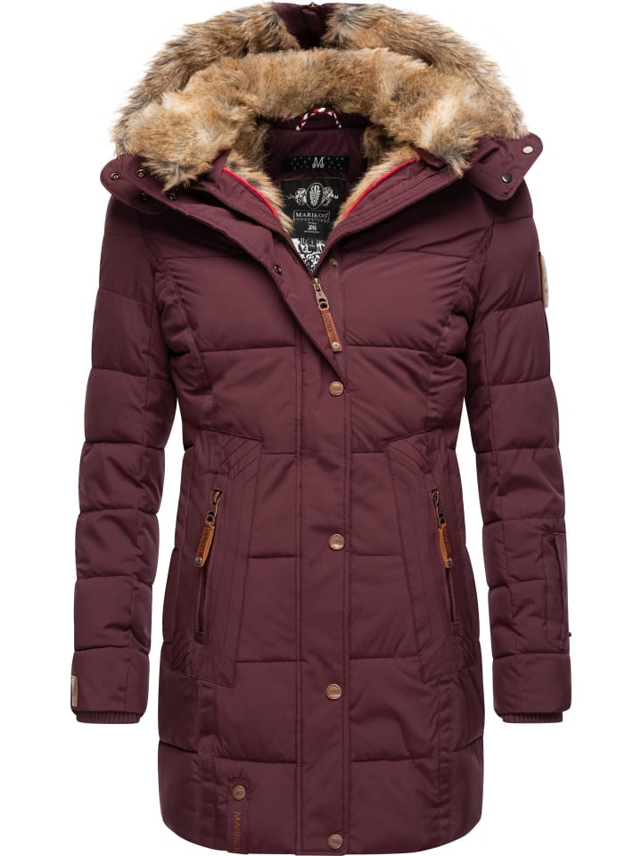 Wintermantel Lieblings Jacke in Wine