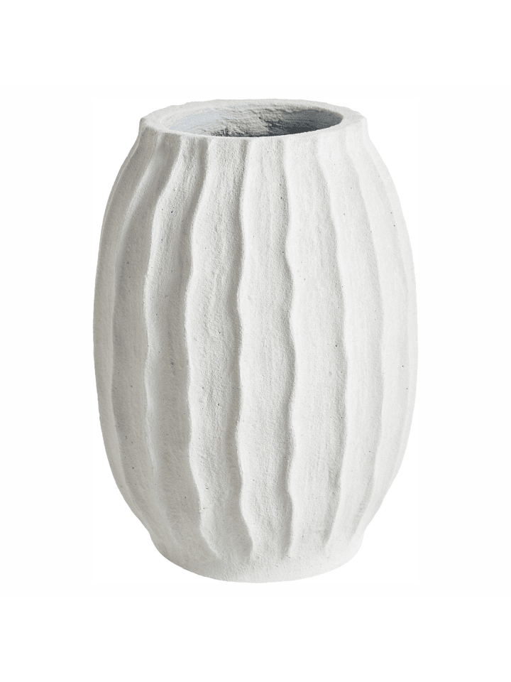 Outdoor Blumentopf LUNGAU in Weiß - (W) 35 x (H) 49 x (L) 35 cm