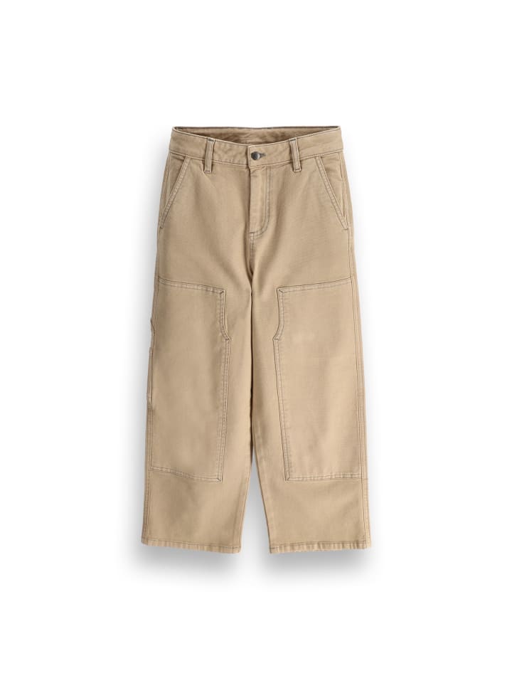 Jeanshose in beige