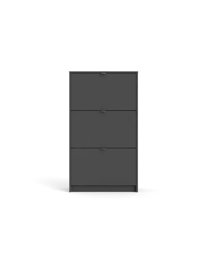 Schuhschrank Shane Grau 71 x 25 cm