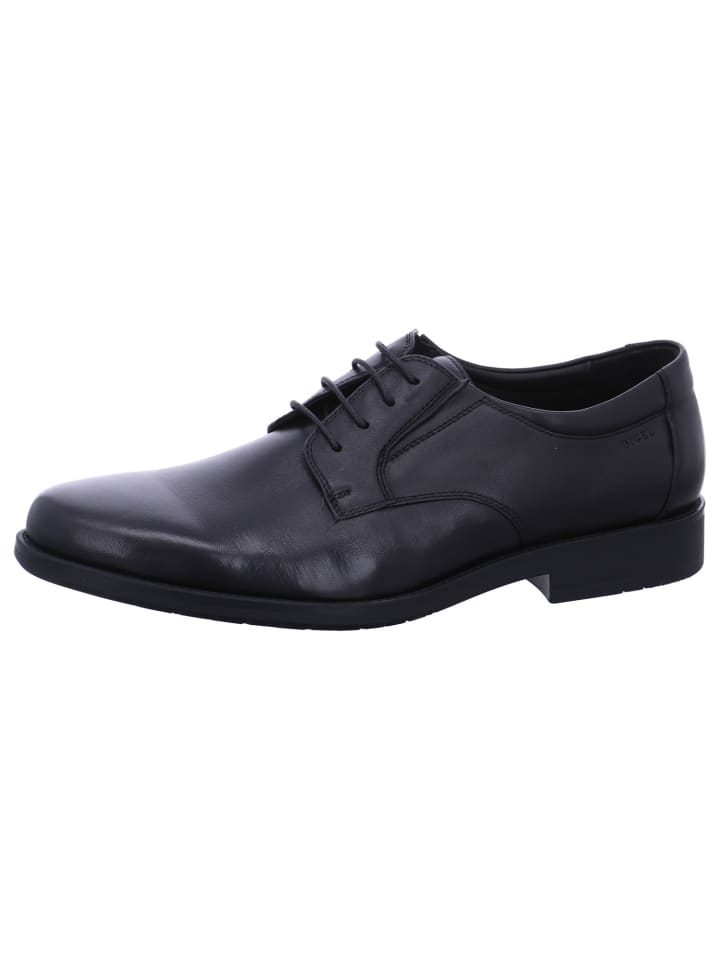 elegante Schnürer Silvio in Schwarz