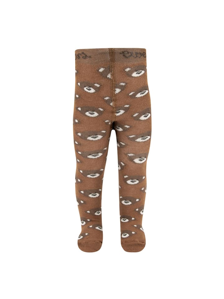 Strumpfhose Bär in braun