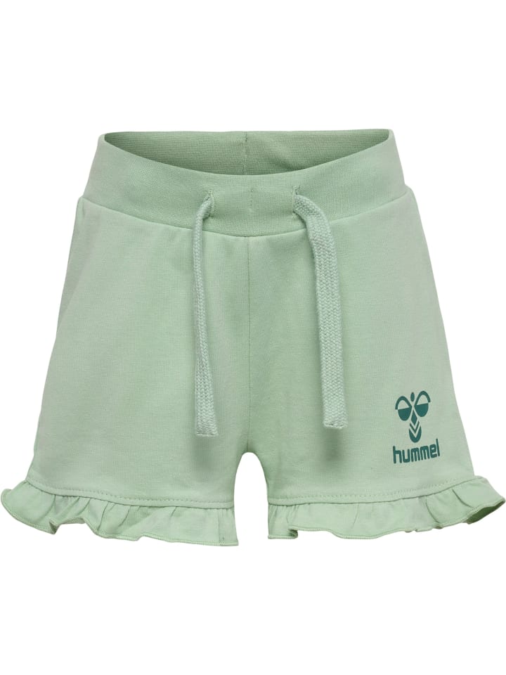 Verstellbare Taille Kurze Hose Hmltalya Mädchen in SILT GREEN