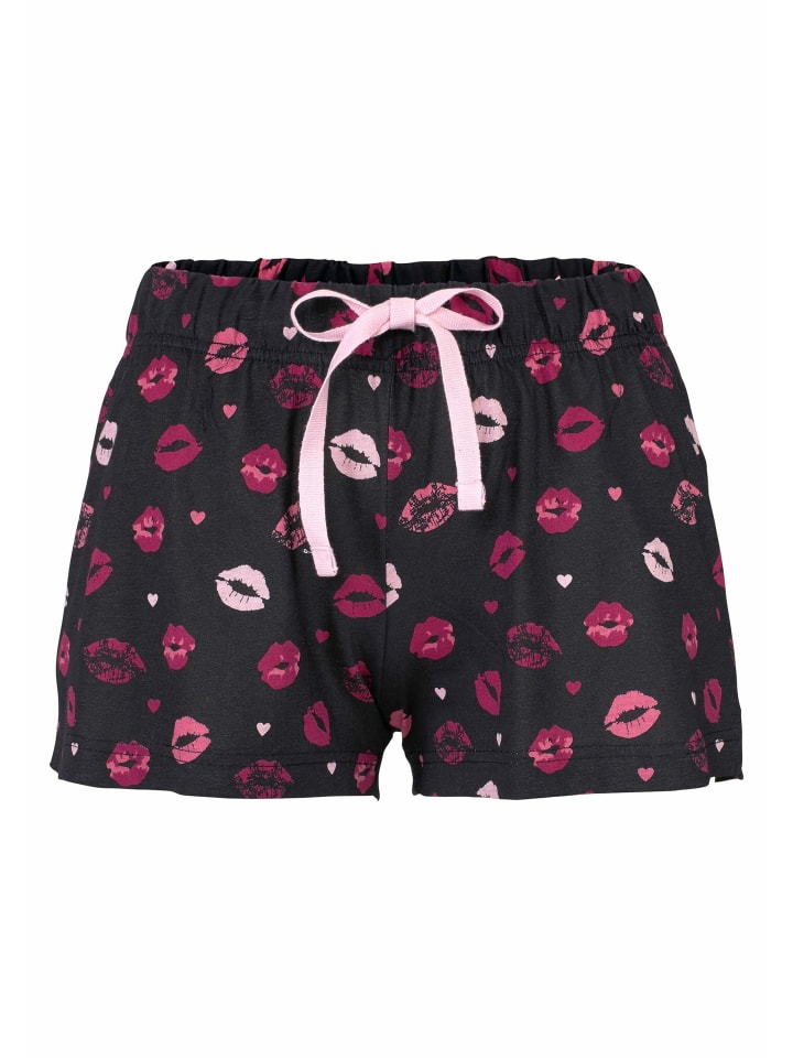pink-schwarz-gemustert | Pyjama günstig DREAMS in limango kaufen VIVANCE