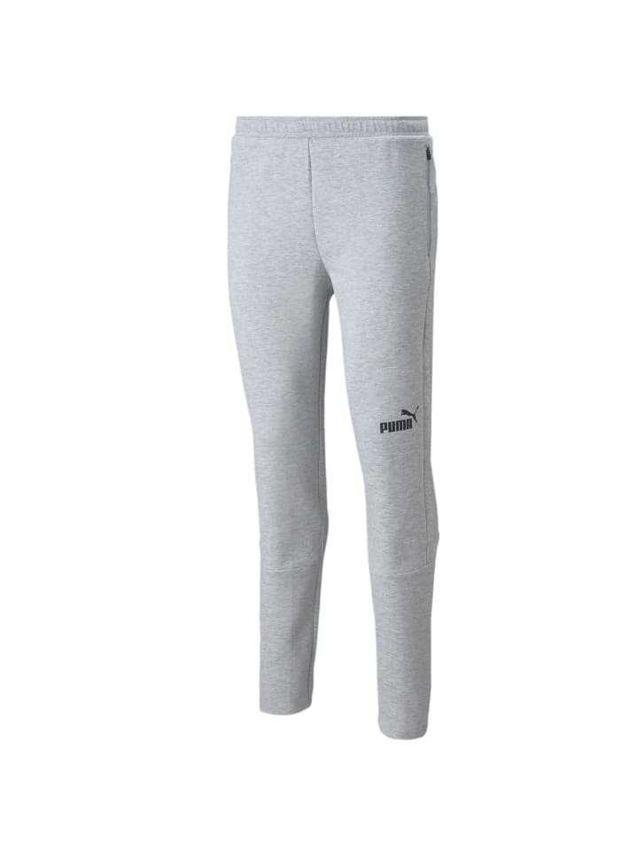 Jogginghose mit verschließbaren Taschen in grau