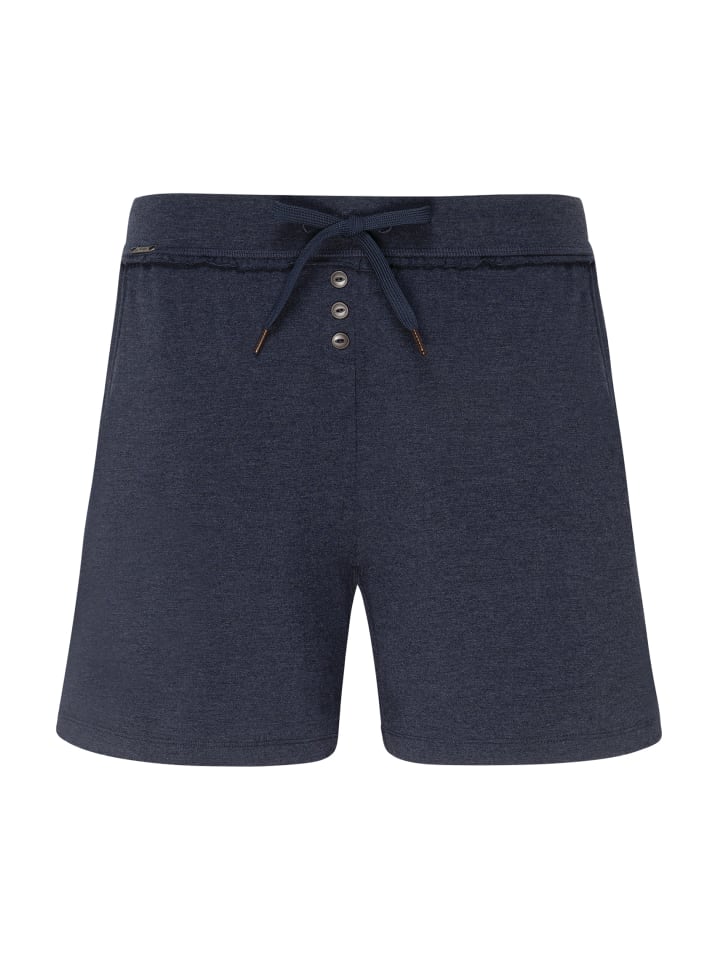 Nachtwäsche Supersoft Lounge Bermuda in Blau
