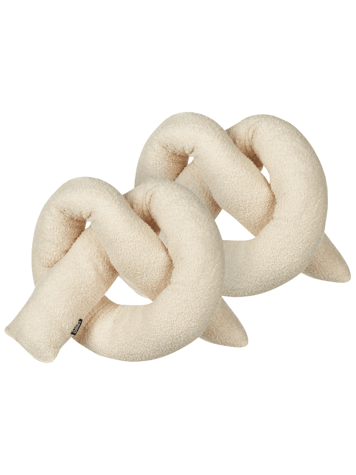 2er-Set Dekokissen GLADIOLUS in Beige