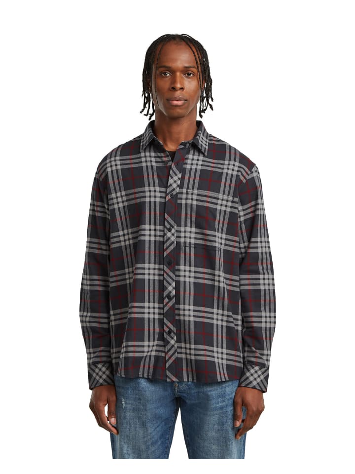 One Pocket Regular Hemd salute varsity check