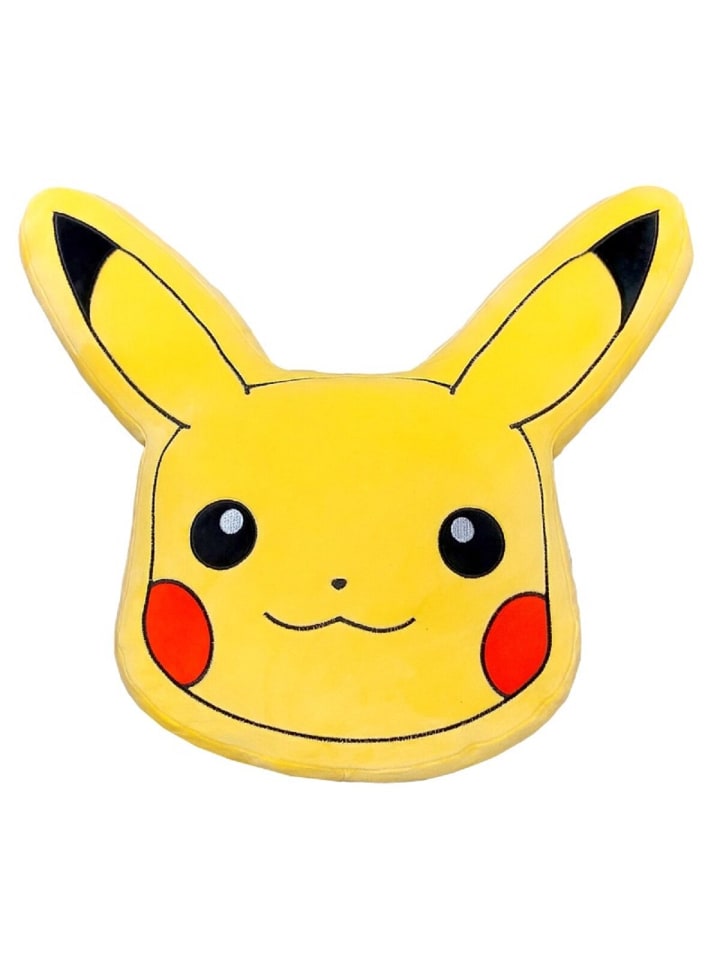 Pokemon Dekokissen Formkissen weich Kuschelkissen in Gelb