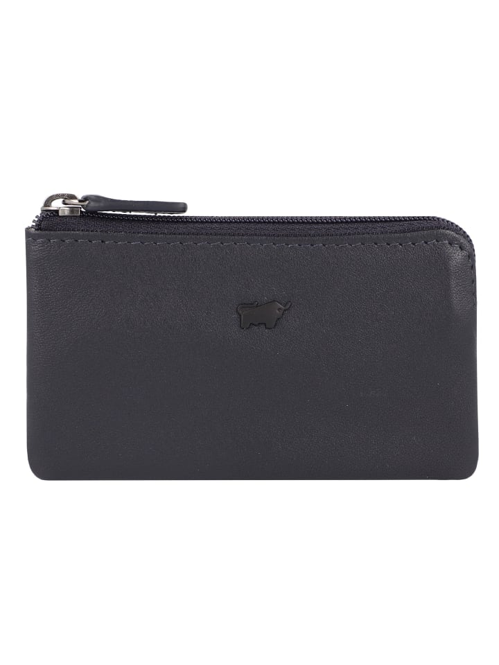 Hannes Schlüsseletui Leder 11.5 cm navy