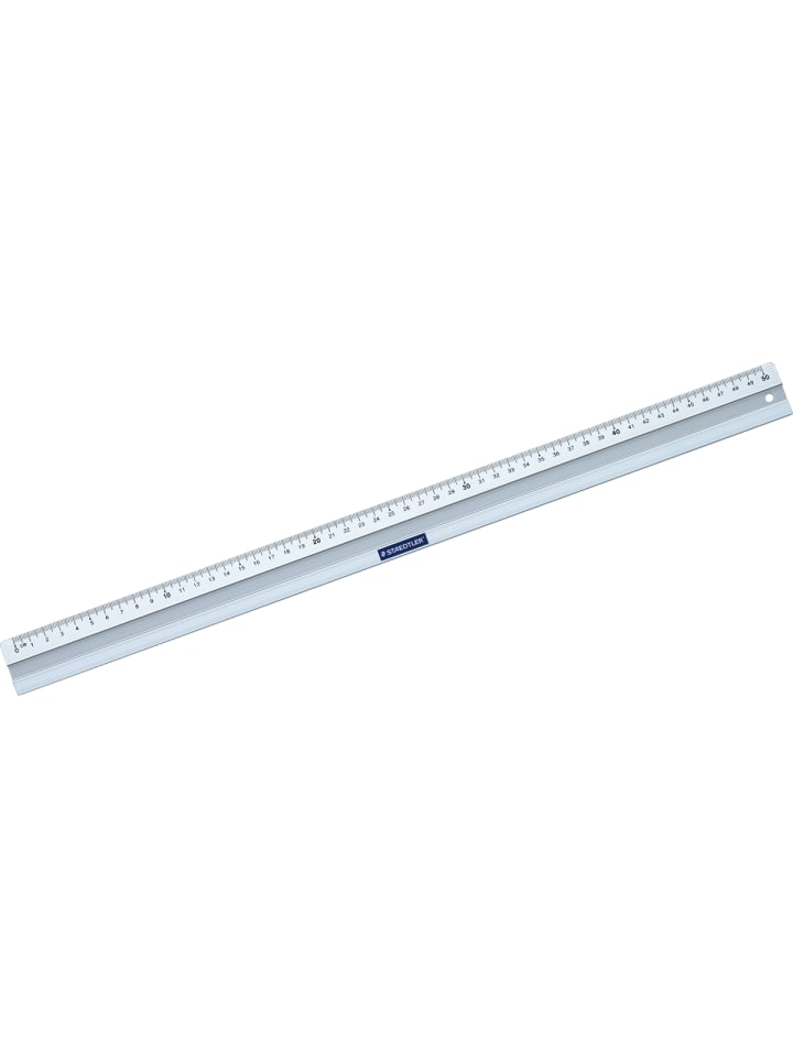 Lineal Aluminium 50cm silber