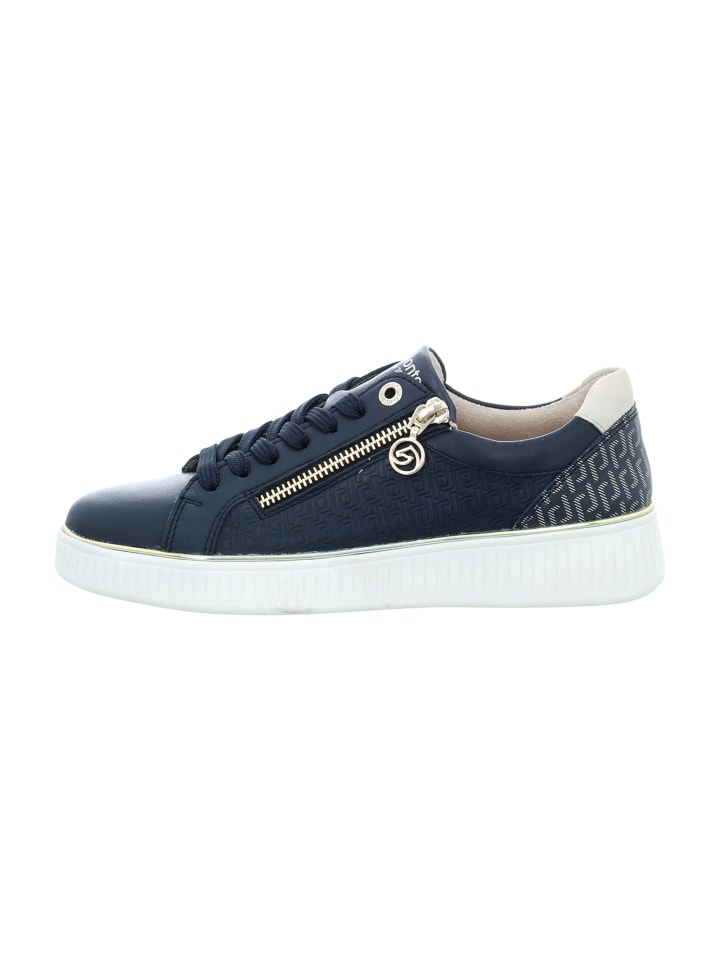 Sportliche Schnürschuhe in Blau