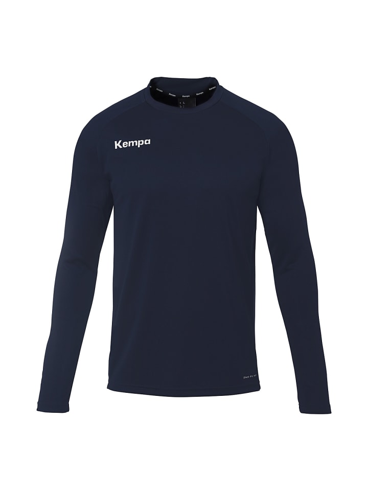 Langarmshirt Performance Kids in marine