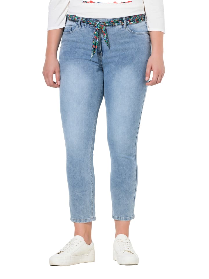 Jeans in light blue