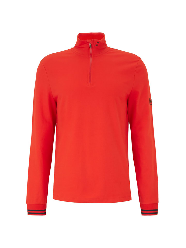 Sweatshirt G-Style Halfzip in Rot