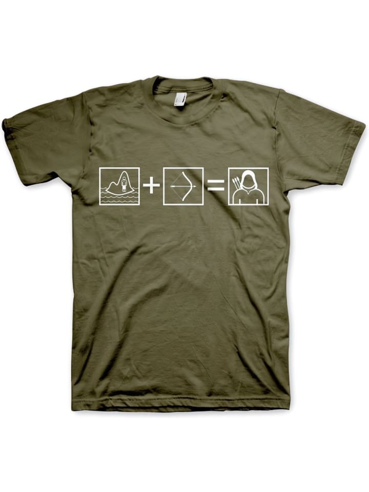 T-Shirt in Grün