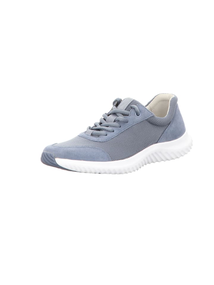 Sportlicher Schnürschuh in blau