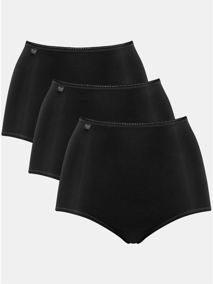 Taillenslip in schwarz