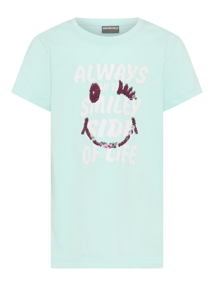 T-Shirt in türkis