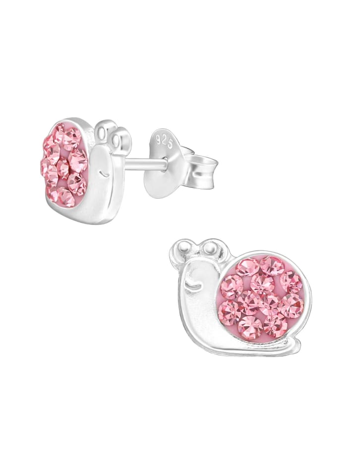 schmuck23 Ohrringe 925 Silber Schnecke | Pink kaufen limango günstig in