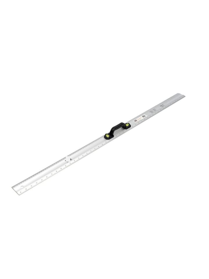 1.200 Mm Aluminium-Lineal Mit Griff in SIlber