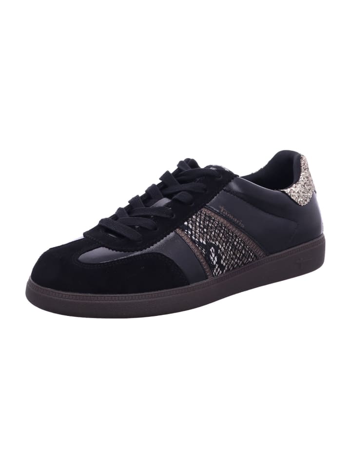 Sneaker Low in schwarz