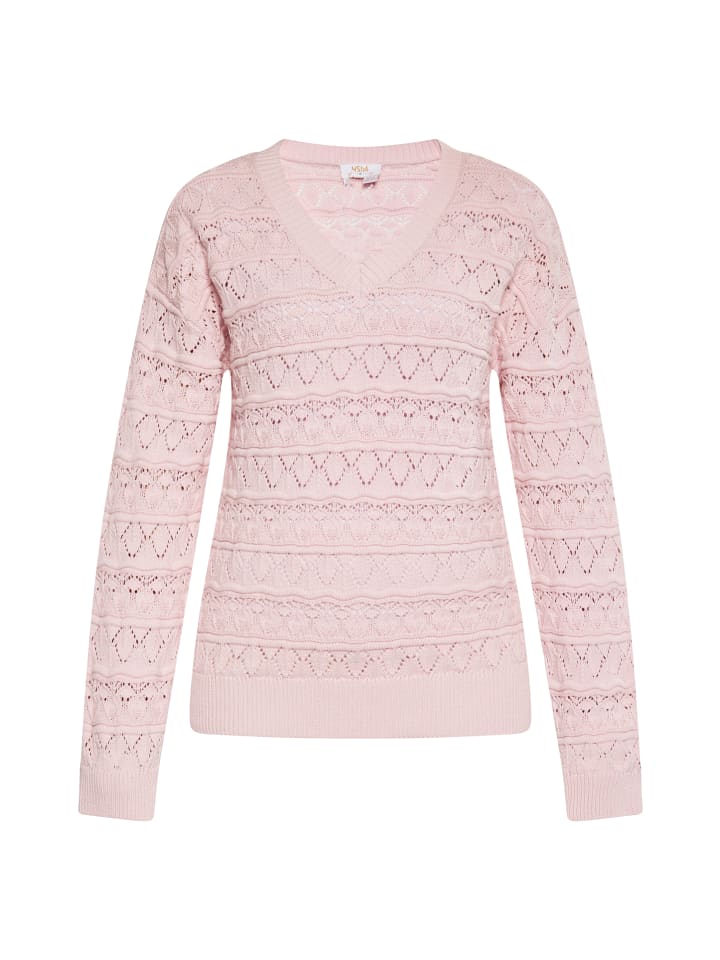 Damen Pullover in HELLROSA