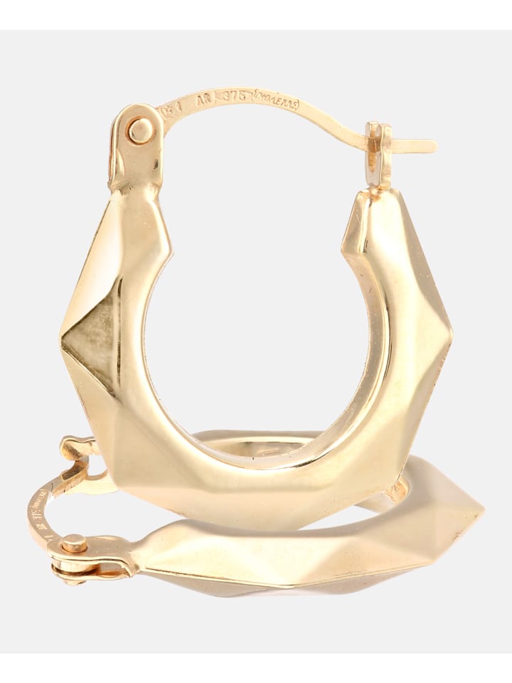 Creolen aus 375 Gelbgold