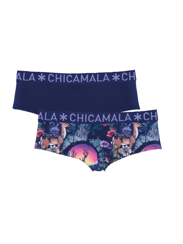 2er-Set: Boxershort in Mehrfarbig - für Frauen