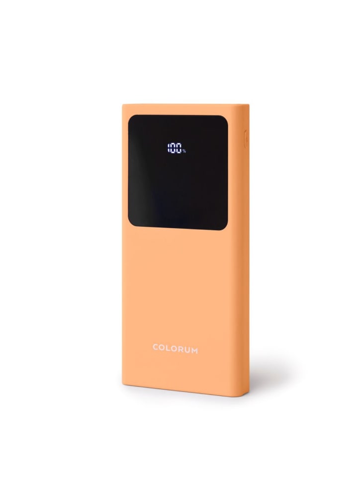 Colorum CPB10-02 Powerbank 10000mAh PD + QC 22,5W Rosa in Hellorange