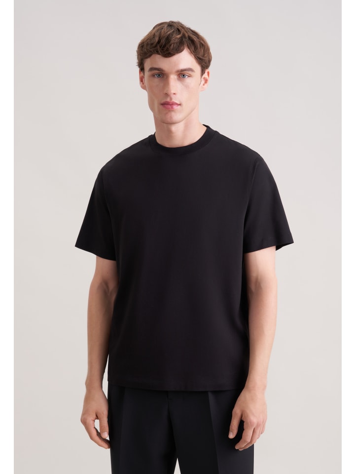 T-Shirt Regular in Schwarz