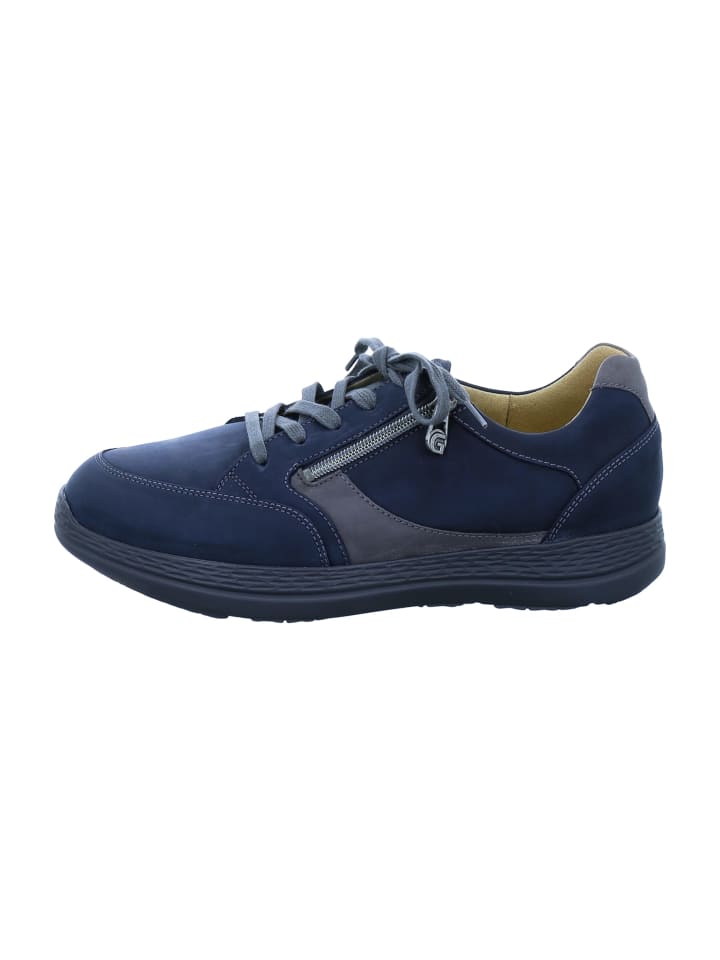 Komfort Schnürschuhe in Blau