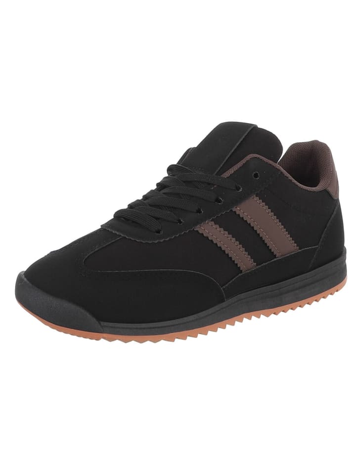 Freizeitschuh in Schwarz und Braun