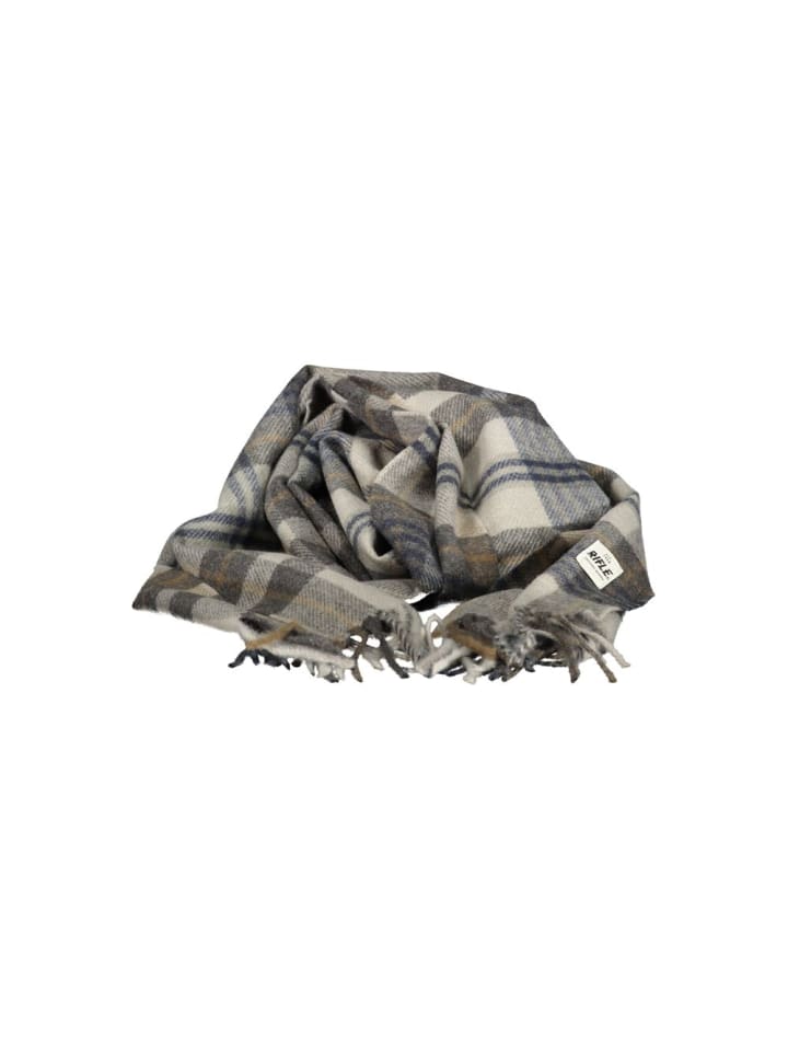 Grau Polyester Herren Schal