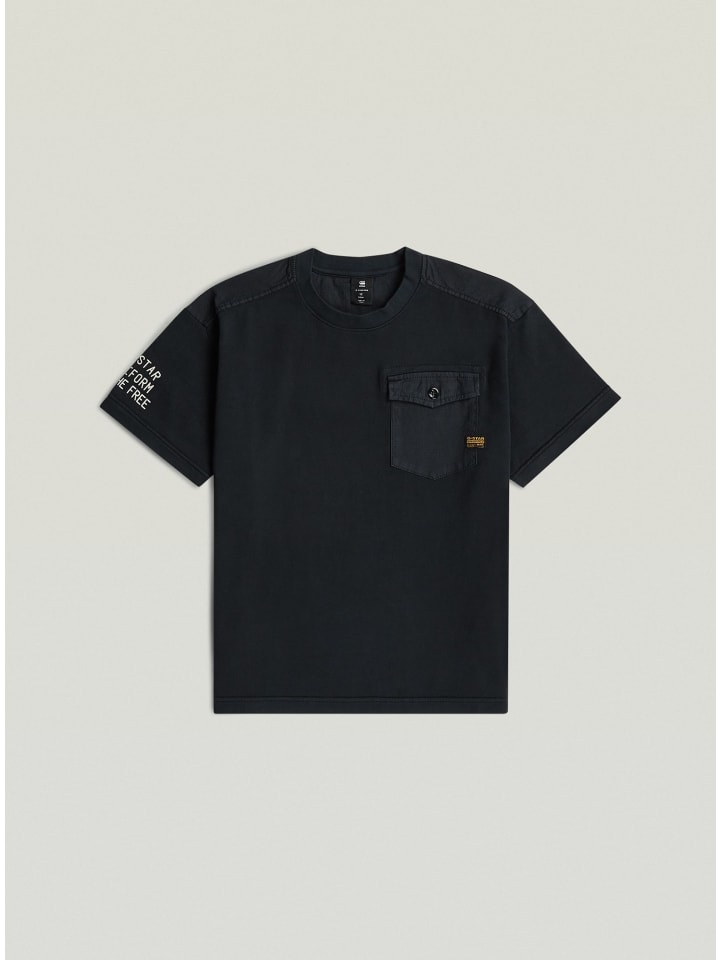 Boys Army Tee Pocket salute