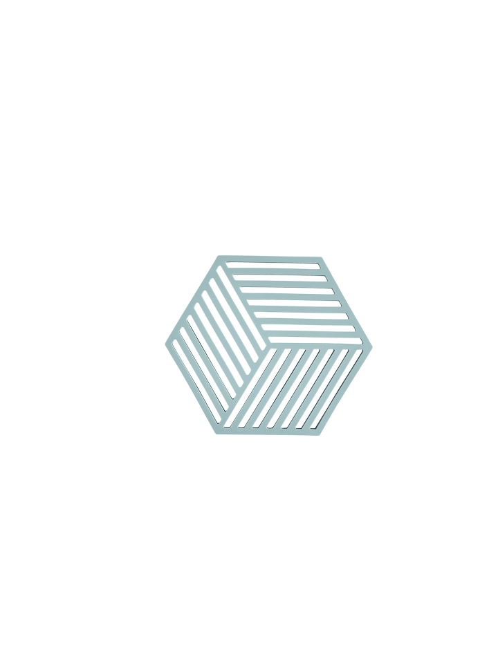 Untersetzer Hexagon in Fog blue
