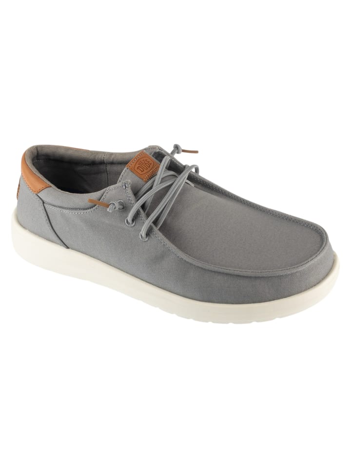 Hey Dude Paul Canvas in Grau