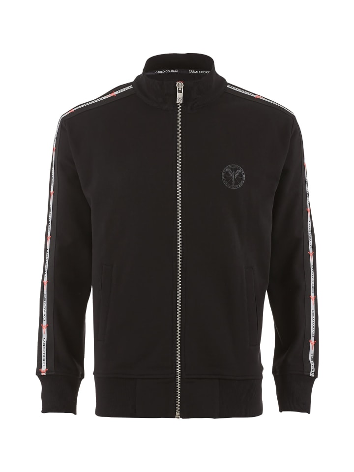 Sweatjacke D'Agostino in Schwarz
