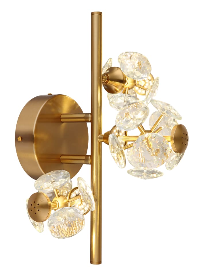 Wandleuchte "VIRINA" in gold