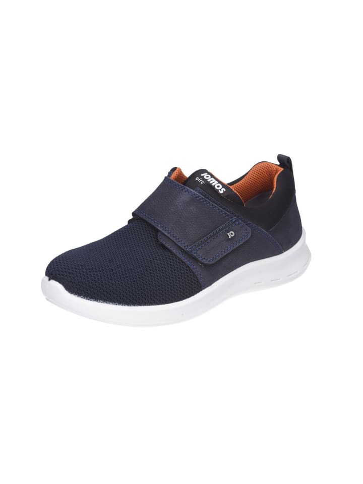 Schnürschuh in blau