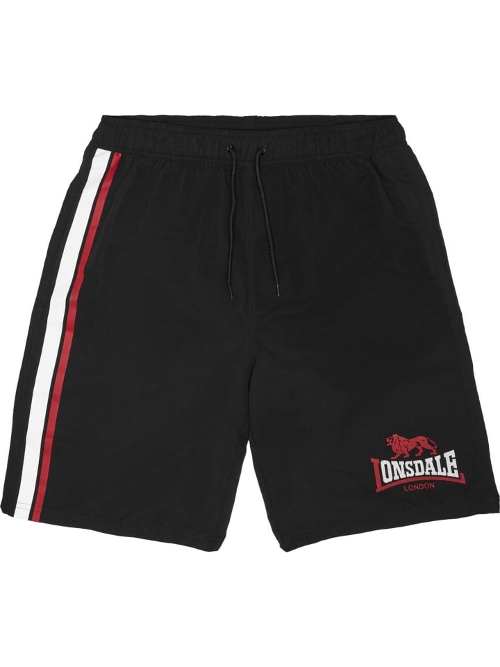 Badeshort "Copley" in Schwarz
