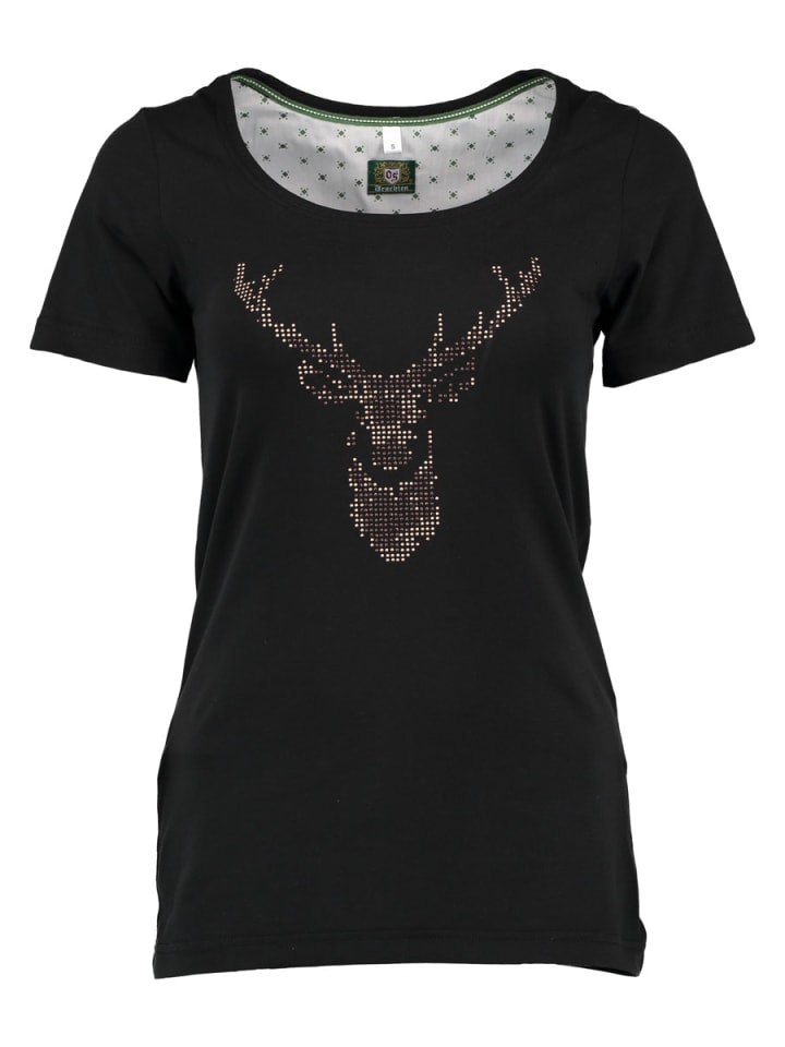 T-Shirt Uginoy in schwarz