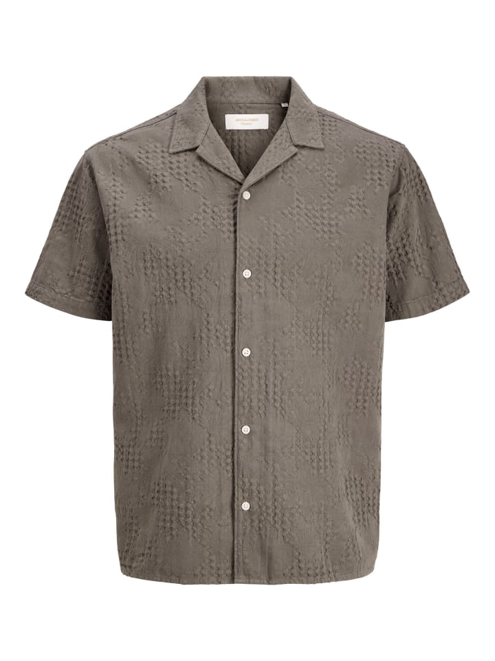 Hawaii-Hemd in Vintage Khaki