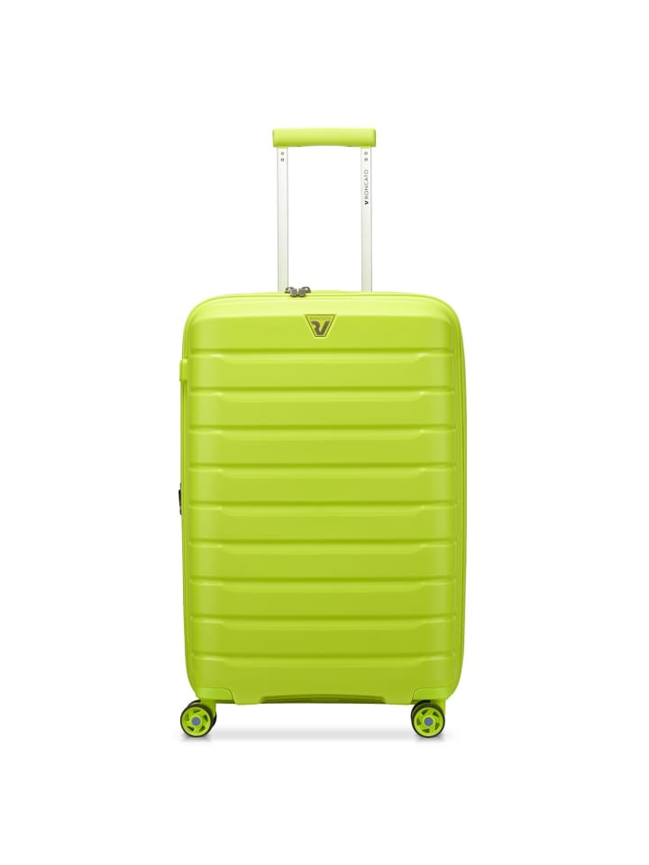 B-Flying Move 4 Rollen Trolley 68 cm mit Dehnfalte cyber lime