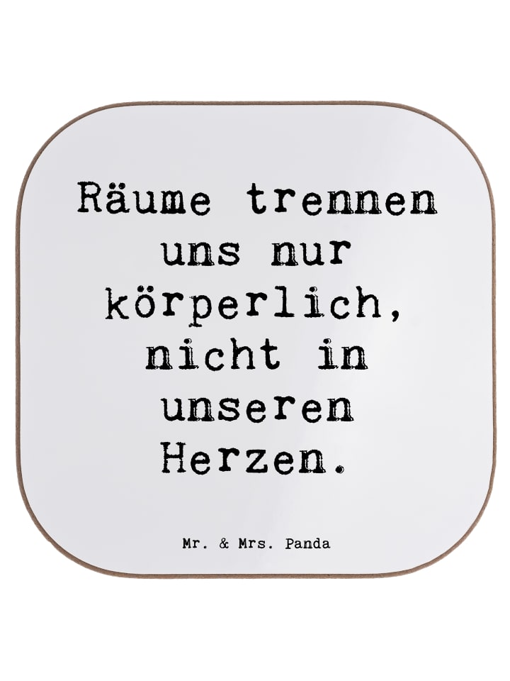 Bierdeckel Spruch Trennung von den Eltern mit S... in Weiß